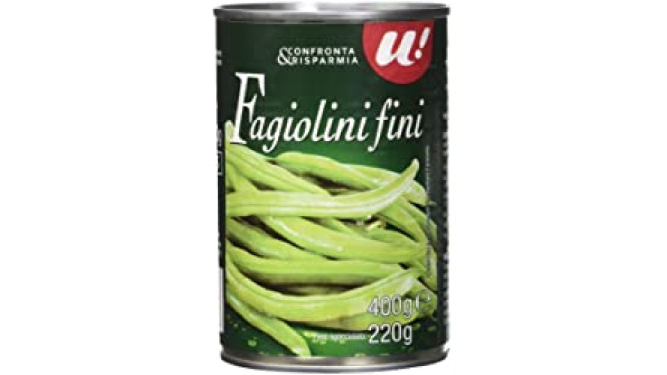 U! Confronta&Risparmia - Fagiolini Fini In Latta 