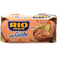 Rio Mare - ConGusto Fagioli e Tonno, Piatto Pronto da Gustare anche Caldo, 2 lattine da
