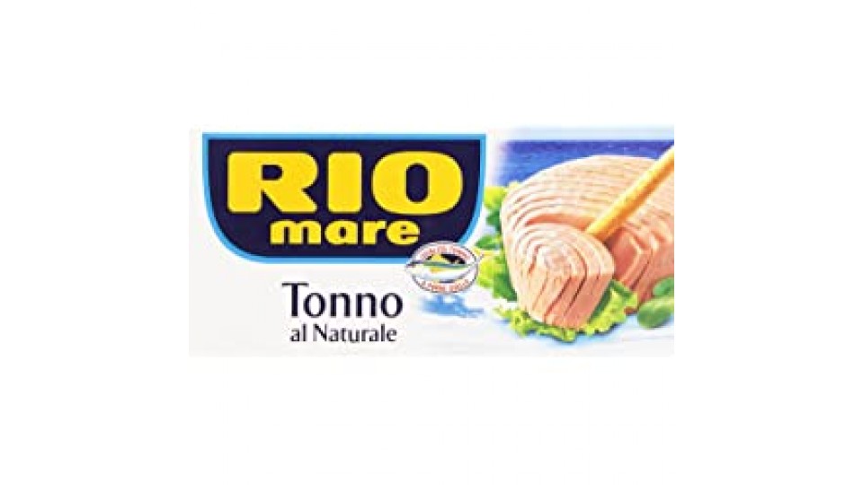 Rio Mare - Tonno, al Naturale, 224 g quantità sgocciolata - 2 scatole da