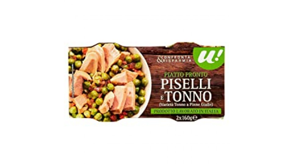 Piatto pronto piselli e tonno U! Confronta e Risparmia