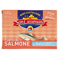 Soglia D'Ingresso, San Cusumano Filetti di Salmone al Naturale