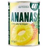 U! Confronta&Risparmia - Ananas A Fette Allo Sciroppo