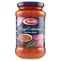 Barilla - Sugo Ragù Contadino - Salsa Pronta al Pomodoro con Vino Rosso