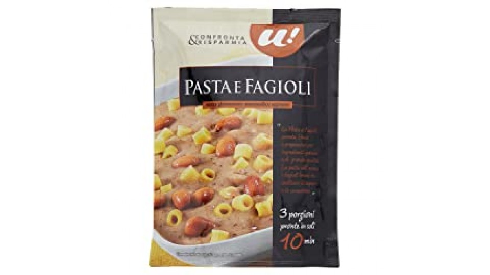 U! Confronta&Risparmia - Pasta E Fagioli In Busta 
