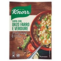 Knorr - Le Cerealose, Zuppa con Orzo, Farro e Verdure - 106 g