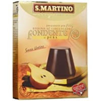 S.Martino - Budino Cioccolato Fondente 70% e Pera Senza Glutine - Astuccio
