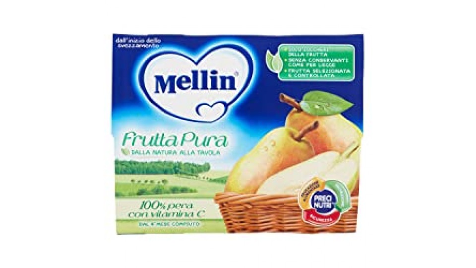 frutta pura pera 100 gr