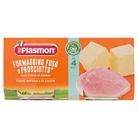 Plasmon, Alimento per Infanzia Omogeneizzato Formaggino e Prosciutto
