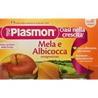 Plasmon Omogeneizzato Albicocca/Mela Gr104X2
