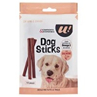 U! Confronta&Risparmia - Dog Sticks Con Salmone