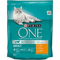 Purina One Bifensis Crocchette peri il Gatto Adulto, Ricco in Pollo e Cereali Integrali
