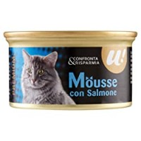 U! Confronta&Risparmia - Mousse Salmone Per Gatti 