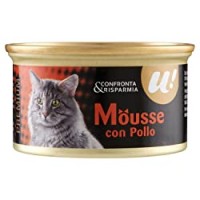 U! Confronta&Risparmia - Mousse Pollo Per Gatti 