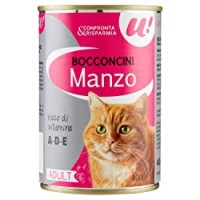 U! Confronta&Risparmia - Bocconcini Adult Manzo Per Gatto