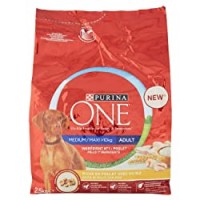 Purina One CANE MEDIUM/MAXI>10kg CROCCHETTE POLLO CON RISO, 2.5kg