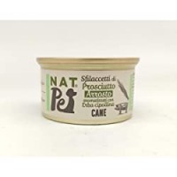 Nutripet Cibo Umido per Cani Nat Pet Prosciutto arrosto ed Erba Cipollina 24 pz x 85 g