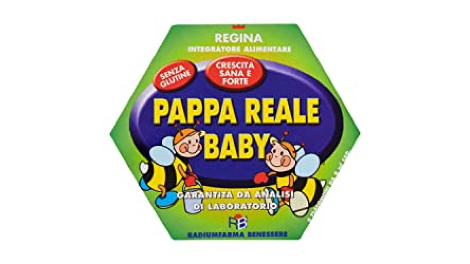 PAPPA REALE BABY 6 flaconcini - pappa reale pura liofilizzata - Integratore Alimentare