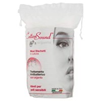 COTTON Sound dischetti maxi argento * 40 pz. - levatrucco