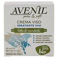 Avenil Pure & Soft Crema Viso Idratante Latte & Avena Bio