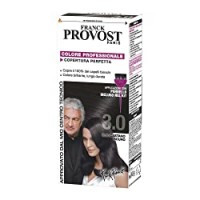 Franck Provost Colorazione Permanente Capelli, Tinta Copertura Ottima, Colore Professionale, 3.0 Castano Scuro