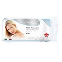 Palucart Lotto di 24 Confezioni di Ovatta 100 Grammi Cotton Sound Pulizia Viso Corpo