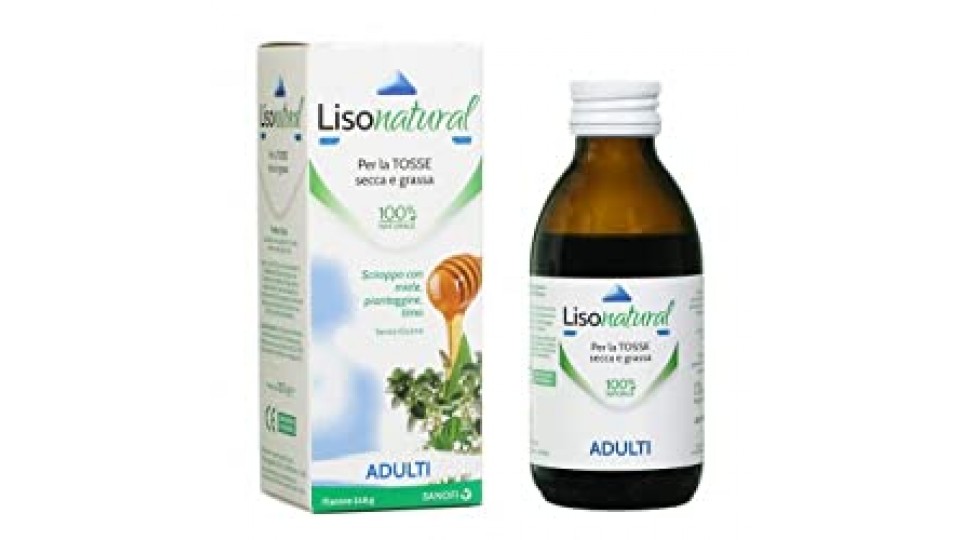 Sanofi Lisonatural Sciroppo per la tosse secca e grassa Adulti-
