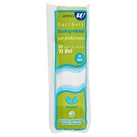 20 SACCHETTI BIODEGRADABILI Umido Organico con Manici 42,5x50cm 10L U! Confronta&Risparmia
