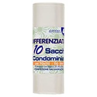 10 SACCHI PATTUMIERA TRASPARENTI 70x110cm 110L U! Confronta&Risparmia