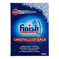 FINISH Sale - 1 kg sale per lavastoviglie anticalcare addolcente senza aloni