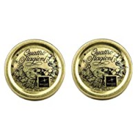 Bormioli, Quattro stagioni, barattolo in vetro, Vetro, 2er Set Deckel