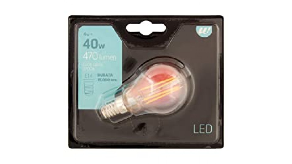 UNES Lampada LED Sfera E14 4W U! Confronta e Risparmia