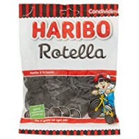 Haribo CARAMELLE ROTELLA LIQUIRIZIA