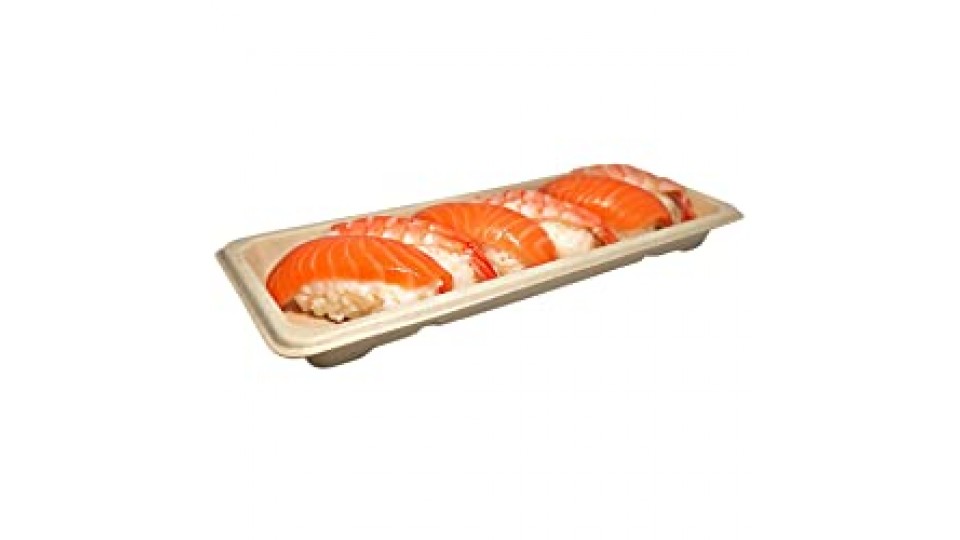 Wakame Italia - Nighiri Ebi Salmone