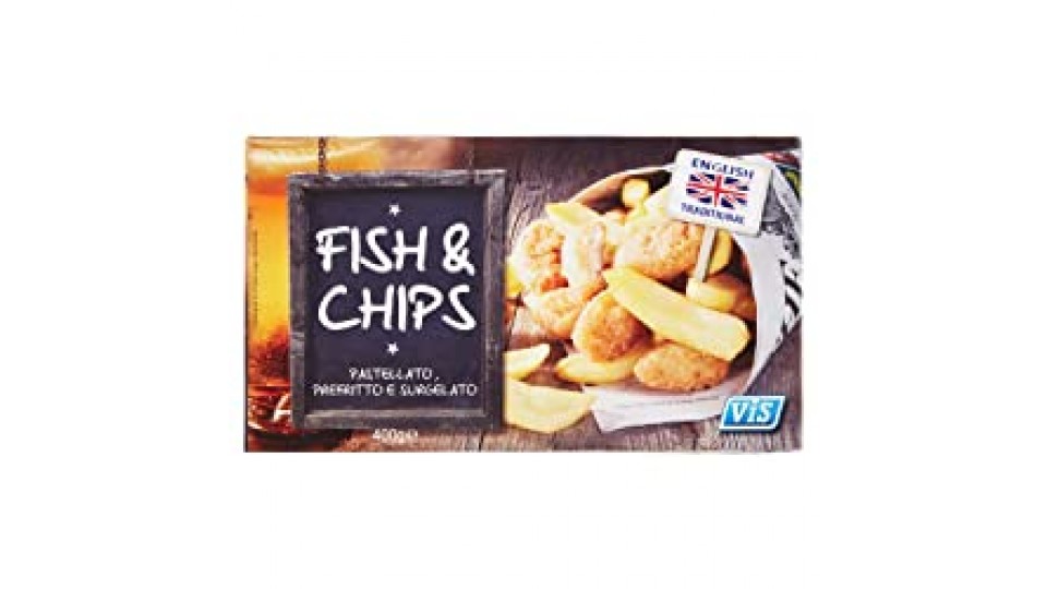 FISH & CHIPS 400GRX6PZ VIS