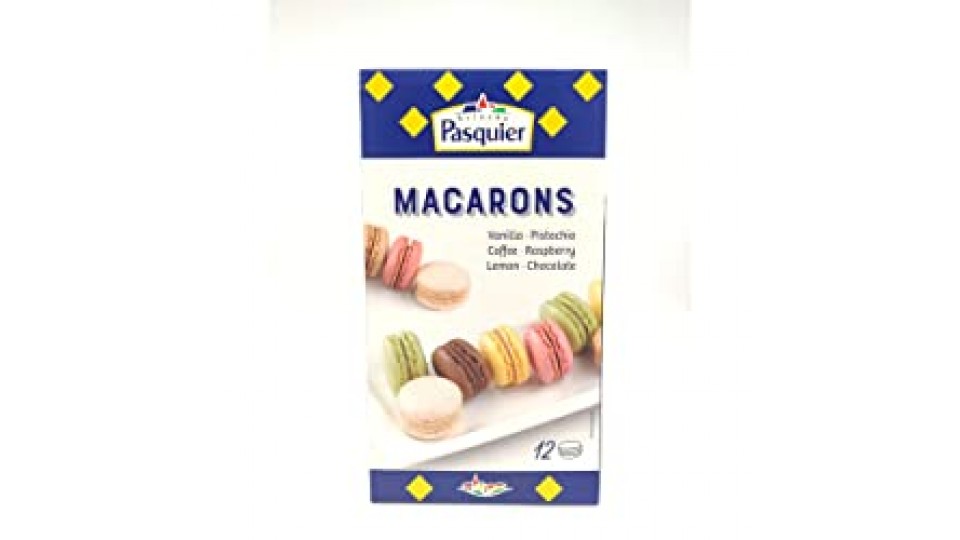Brioche Pasquier - 12 Macarons Assortiti