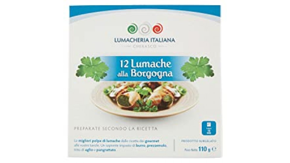 LUMACHERIA ITALIANA - 12 Lumache alla Borgogna