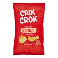 CRICK CROCK Crik Crok Extra-Crunchy Patatine Senza Glutine