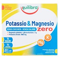 EQUILIBRA - INTEGRATORE POTASSIO& MAGNESIO ZERO 14 BUSTE