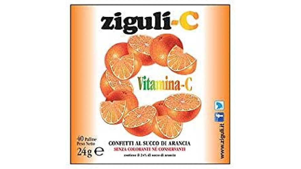Ziguli' C Zig0100002 Vitamina C Arancia - 0.03 kg