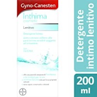 Gyno-Canesten Inthima Cosmetic Lenitivo - Detergente intimo Con Glicina - Sollievo alle parti intime, Freschezza e comfort 12 ore - Flacone