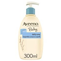 Aveeno Baby, Bagnetto Corpo e Capelli, Daily Care, per Pelle Sensibile, Formula Delicata, per Neonati