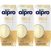Alpro Soia Vaniglia - 3 Pezzi da 250 ml, Totale: