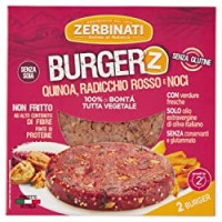 Zerbinati Burger'Z Quinoa Radicchio Rosso e Noci