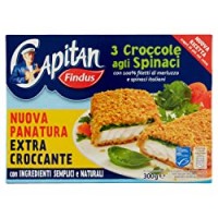 Capitan Findus 3 Croccole di Merluzzo Agli Spinaci