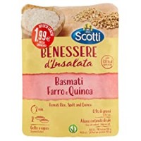 Riso Scotti - Benessere a Tavola Riso Basmati, Farro e Quinoa - Pronto in 2 Minuti