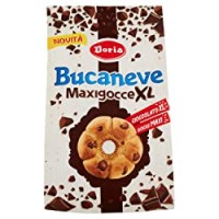 Doria Doria Bucaneve Maxi Gocce Xl - Biscotti Frollini Con Maxi Gocce Di Cioccolato - Sacco 300G