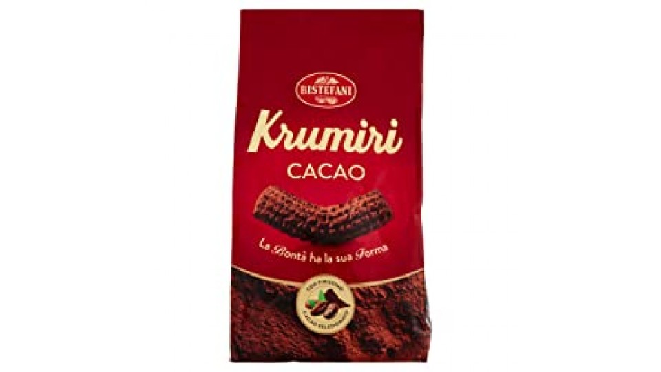 Bistefani Bistefani Krumiri - Biscotti Frollini Al Cacao - Sacco 290G