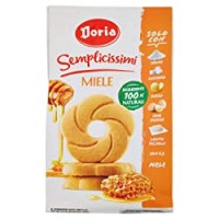 Doria Semplicissimi Biscotti Frollini al Miele d'Acacia, Ingredienti 100% Naturali - sacco