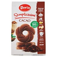 Doria Semplicissimi Biscotti Frollini Cacao e Latte, Ingredienti 100% Naturali - sacco