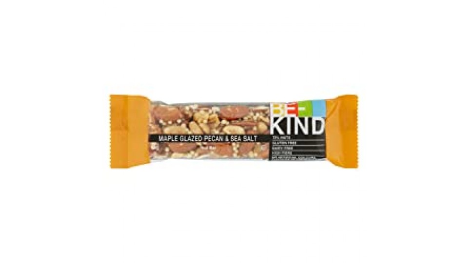 Be Kind Snack Salutare al Gusto Noci Glassate Allo Sciroppo d'Acero e Sale Marino